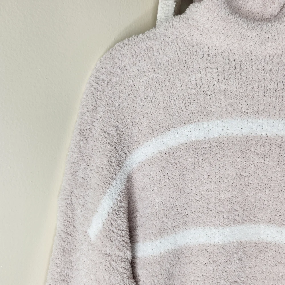 Marled Reunited Clothing Medium super soft hooded open front cardigan sweater - Picture 6 of 6